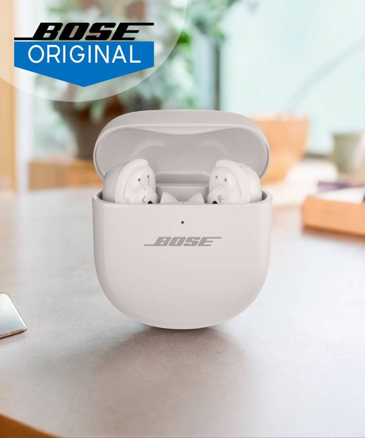 [SMA-9FDEDAE5D3F3D93C] Bose New QuietComfort Ultra Wireless Earbuds with Spatial Audio and World-Class NC. Bluetooth (Smoke White)