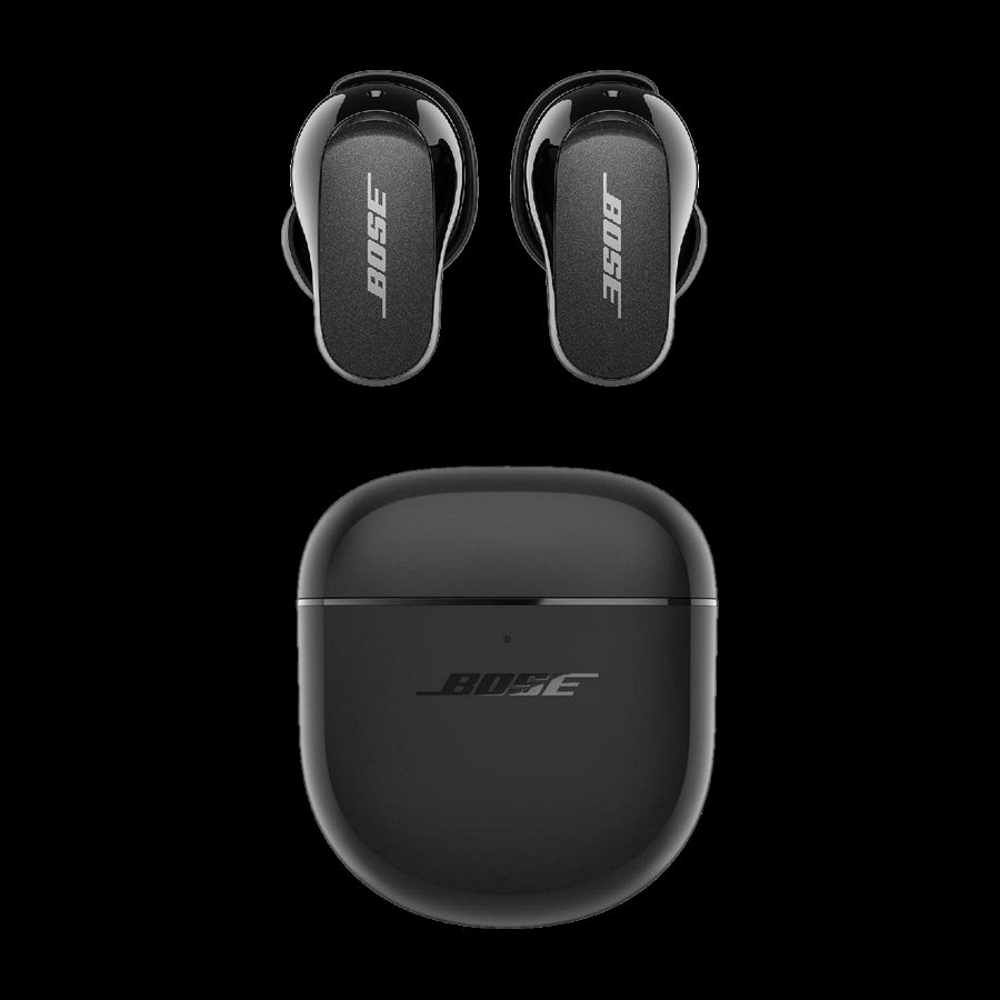 [SMA-FD7D5537DDEBA40D] Bose QuietComfort II, Wireless,in-Ear Headphones with Personalized Noise Cancellation Bluetooth (Black)