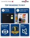 Kenstar 45 L Direct Cool Single Door 1 Star Refrigerator (Black) - Photo 2
