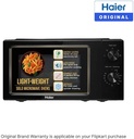 Haier 19 L Inverter Technology, Light Weight, Defrost, 5 Power Levels Solo Microwave Oven (Black) - Photo 2