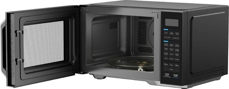 Midea 28 L with Air fryer, Grill, 326 Auto Cook Menu, 900W Microwave Power, Defrost, Multi-Stage Cooking, Stainless Steel Cavity Convection Microwave Oven (Dark Grey) - Photo 3