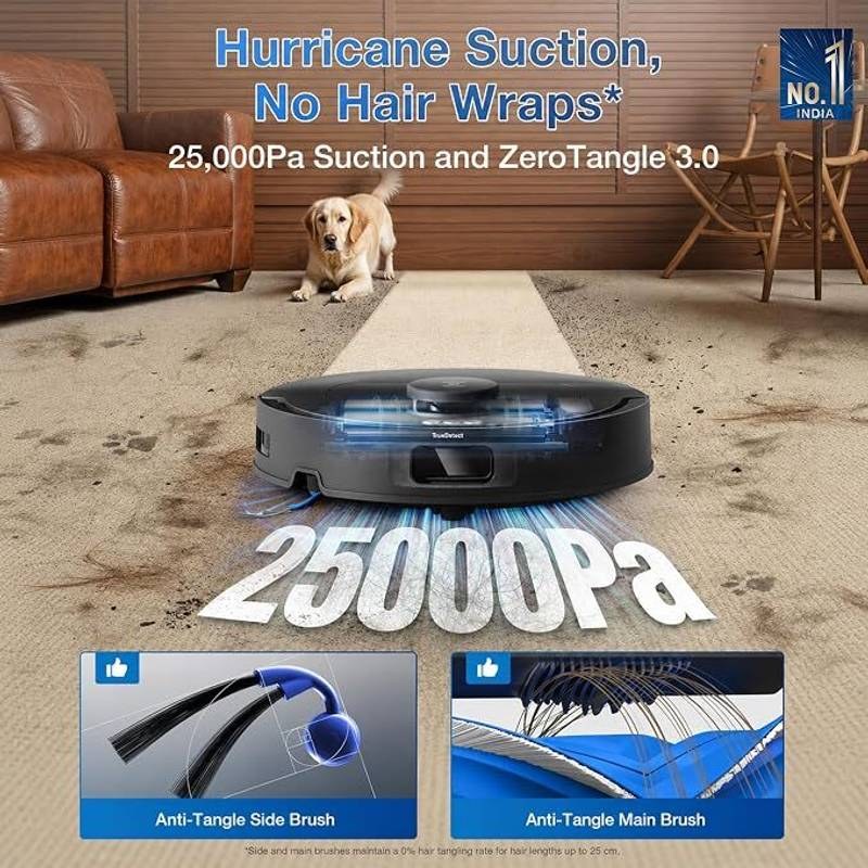 ECOVACS Deebot T30e Omni Robot Vacuum and Mop Robotic Floor Cleaner with 2 in 1 Mopping and Vacuum, Anti-Bacterial Cleaning, Reusable Dust Bag (WiFi Connectivity, Google Assistant and Alexa) - Photo 2