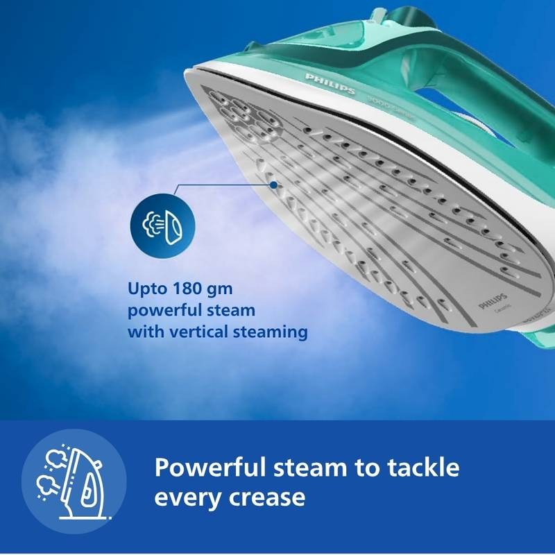 PHILIPS by Philips DST3030/70 2400 W Steam Iron (Green) - Photo 3