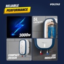 Voltas 4610194 5 L Instant Water Geyser - Photo 3
