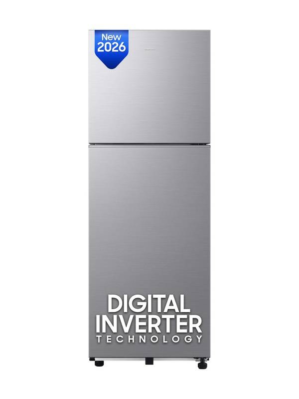 [SMH-7C4808780F4636F1] Samsung 236 L Frost Free Double Door 2 Star Refrigerator  with Digital Inverter, 2026 Model (GRAY SILVER)