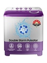 [SMH-C5E14307D500E885] Samsung 7 kg 5 star, Air Turbo Drying Semi Automatic Top Load Washing Machine Grey, Purple (Light Grey)