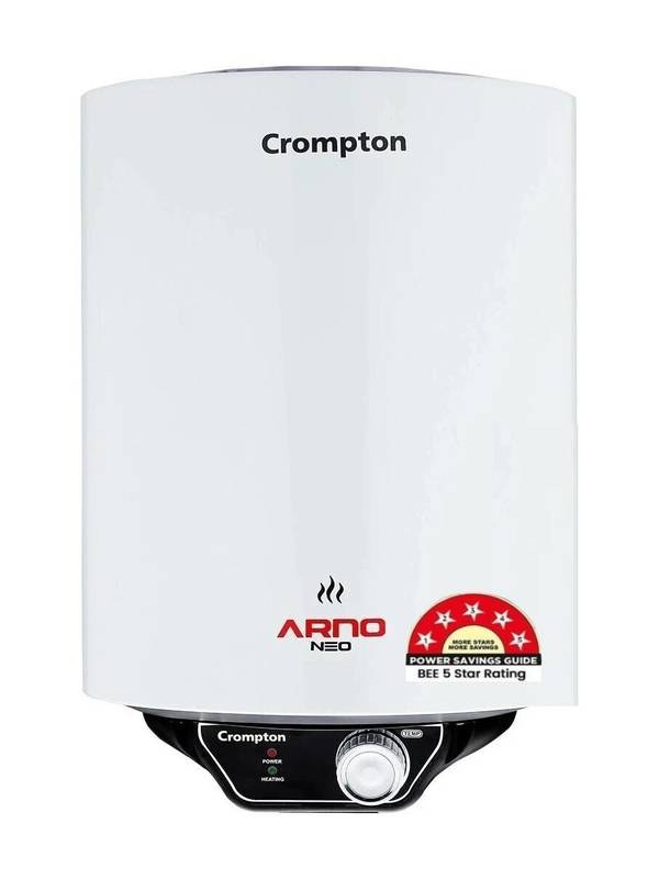 [SMH-486264D2D8F4D57B] Crompton ASWH-3015 ARNO NEO 5S / SWARNN5MV08R20A015 (ARNO NEO 5S) 15 L Storage Water Geyser | 5 Star BEE Energy Rating | National Energy Conservation Award Winner 2023