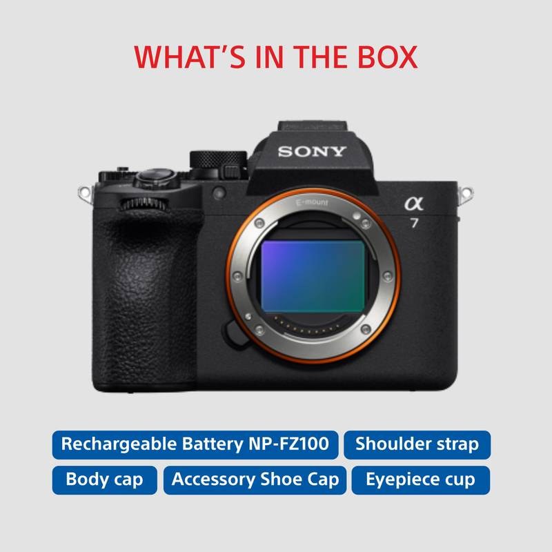 SONY Alpha ILCE-7M5 Mirrorless Camera ILCE-7M5 Full-Frame,High Resolution 33MP,Partially Stacked Sensor,4K,120P,30fps (Black) - Photo 4