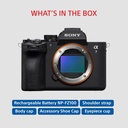 SONY Alpha ILCE-7M5 Mirrorless Camera ILCE-7M5 Full-Frame,High Resolution 33MP,Partially Stacked Sensor,4K,120P,30fps (Black) - Photo 4
