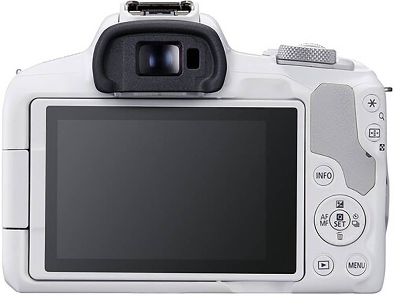 Canon EOS R50 Mirrorless Camera Body with RF - S 18 - 45 mm f/4.5 - 6.3 IS STM (White) - Photo 3