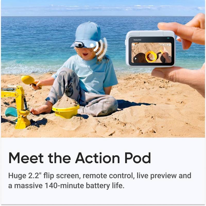 Insta360 GO 3S (128GB) White Sports and Action Camera - Photo 3