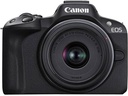 [SMC-D724533D963E544B] Canon EOS R50 Mirrorless Camera RF - S 18 - 45 mm f/4.5 - 6.3 IS STM and RF - S 55 - 210 mm f/5 - 7.1 IS STM (Black)