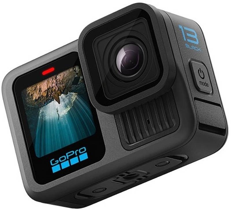[SMC-55A6E8AC395907F3] GoPro HERO13 Waterproof with 5.3K60 Video, Compatability with HB-Series Lenses Sports and Action Camera (Black)