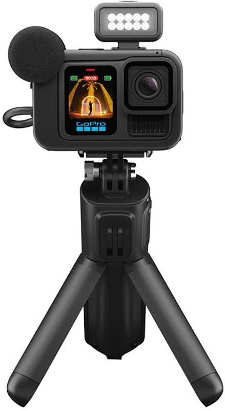 [SMC-DE6A19B1984FA6D7] GoPro HERO13 Creator Edition -Volta, Media Mod, Light Mod, Enduro Battery, Mount Sports and Action Camera (Black)