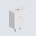 CMF by Nothing 33 W Quick Charge 2 A Wall Charger for Mobile with Detachable Cable (Light White) - Photo 3