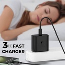 Samsung 45 W GaN 3 A Wall Charger for Mobile - 4510 (4510blk) - Photo 2