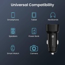 Portronics 3 Amp Qualcomm 3.0 Turbo Car Charger (Black) - Photo 4