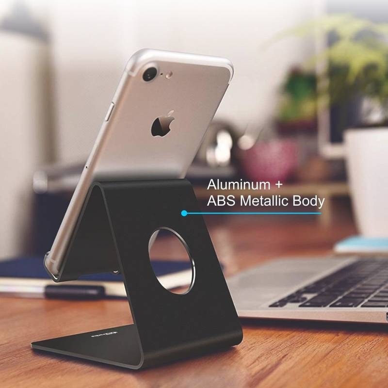 Portronics POR-122 MODESK Universal (Black) Mobile Holder - Photo 2