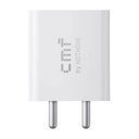 [SMX-E5445868C6258C4F] CMF by Nothing 33 W Quick Charge 2 A Wall Charger for Mobile with Detachable Cable (Light White)