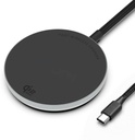 [SMX-261D9709FDAB45B9] AMKETTE PowerPro Air 450, 15W Qi2 Magsafe Wireless Charging Pad (Grey)
