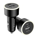 [SMX-A57A668E111B19B6] Ambrane 85 W Turbo Car Charger - C85-Black