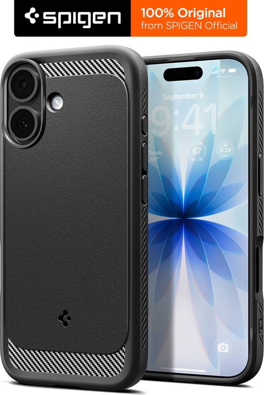 [SMX-15786A9AB6C6AF68] Spigen Back Cover for iPhone 17 - ACS11586 (Matte Black)